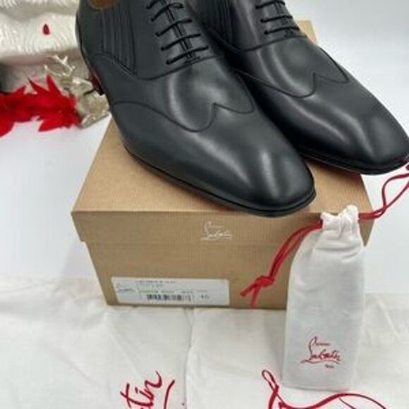 Men's Christian Louboutin my AMOR lace up Oxford's size 46 made in Italy - Picture 7 of 12